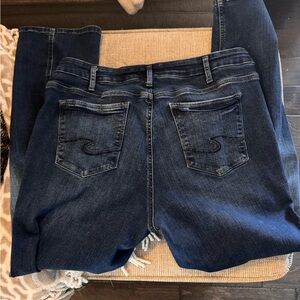 Silver Elyse slim boot cut size 18W 33 length